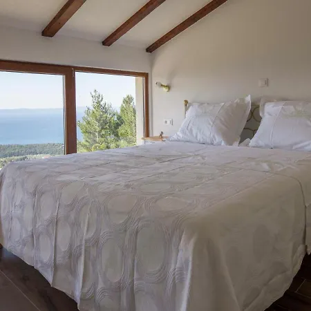 Stunning Views Hill Side With Infinity Pool & Indoor Floor Aquarium Makarská